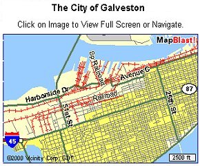 City of Galveston - Click for full screen....